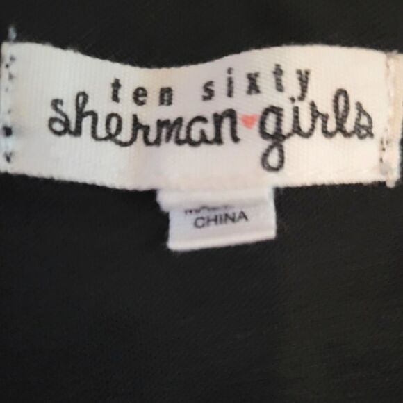 EC TEN SIXTY SHERMAN GIRLS LAYERED TOP SZ. M - Picture 3 of 4